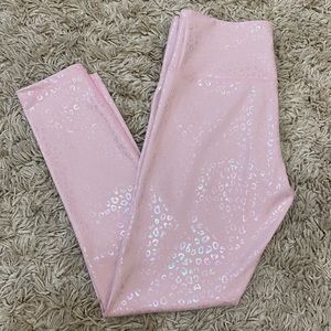 ZYIA ACTIVE Pink Leopard Unicorn Light n Tight Leggings